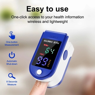 Finger clip pulse oximeter blood oxygen monitor finger pulse heart rate monitor (7)