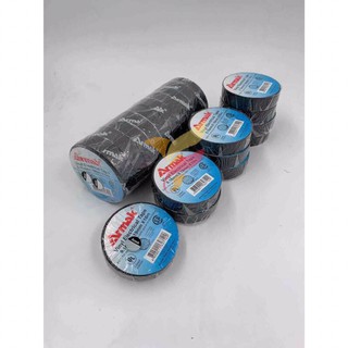 10pcs Armak Electrical Tape Black PVC insulation tape waterproof wire high temperature resistance