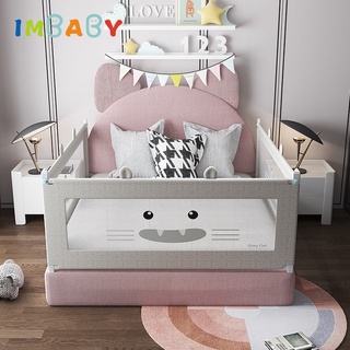 IMBAB Baby Playpen Newborn Safety Barrier Fence Adjustable Lifting Kids Bed Rails Activity Center Ch