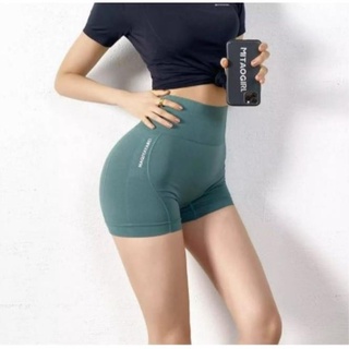 ✱△Auxwork High Waist Cycling Shorts Womens Skinny Slim Abdomen Tight belly Sexy Exercise Yoga Shorts (1)