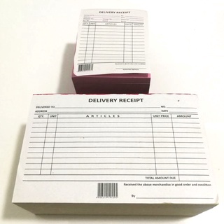 Delivery Receipt Duplicate Ordinary/Carbonless (5 PADS)