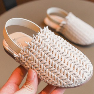 Baby Girl Breathable Weaving Design Anti-Slip Shoes Casual Sneakers Toddler Soft Soled First Walkers (8)