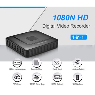 【spot goods】 ✉ANBIUX AHD/N DVR 4Channel 8Channel CCTV AHD DVR AHD-N Hybrid DVR/1080P NVR 4in1 Video