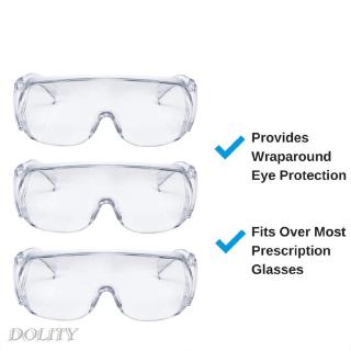 3pcs PC-Safety Glasses Eye Protection Anti-Dust Virus and Shock Goggles