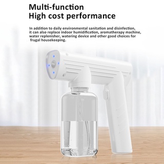 [240ML/300ML/500ML] Sanitizer Spray Machine Handheld Disinfection Blue Ray Disinfectant Spray UV Nano Atomizer