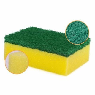 double-sided dishwashing sponge kitchen cleaning sponge