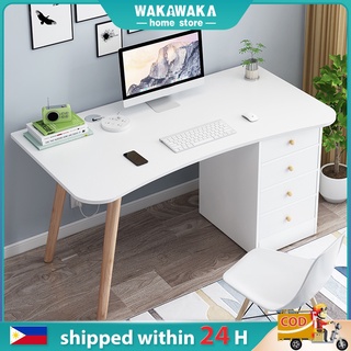 [Shipping Discount]Study Table with Drawer Computer Table 120CM Office table for Writing Living Room (1)