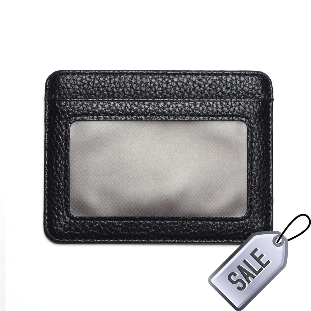 Holder Purse Front Pocket PU Leather RFID Wallet for Men