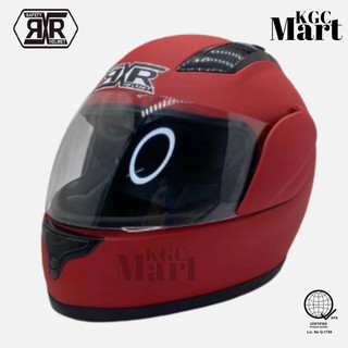 RXR R-628B Full-Face Motorcycle Helmet With Clear Visor