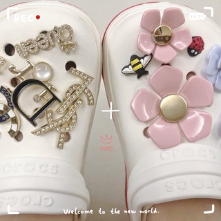 Flowers Croc Shoe Fashion Charms Pins Lost Generel Jibbitz for Crocs 20pcs