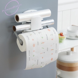Kitchen Roll Paper Holder Tissue Hanger Rack Bathroom Toilet Storage Accessories
