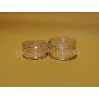 5g / 10g Cosmetic Container Jar or Eye Cream Container Jar PS Transparent