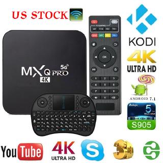 【COD】Android 7.1 3D Player Mxq pro NEWSET 5G TV BOX MXQ PRO 4K Smart TV Box 1G+8G Rk3229 Quad Core
