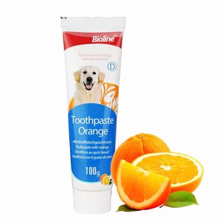 Bioline Dental Care Set with Orange Flavor 100g Complete Dental Care Toothpaste & Toothbrush (2)