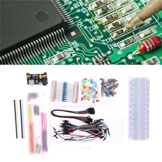 830 Breadboard Set Tie-points Breadboard Set Electronic UNO R3 Element Pack Starter Kits for Arduino (9)