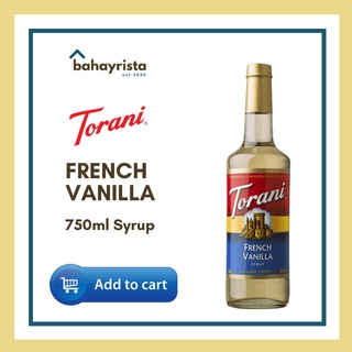 Torani French Vanilla Syrup 750ml - LAGUNA BRANCH
