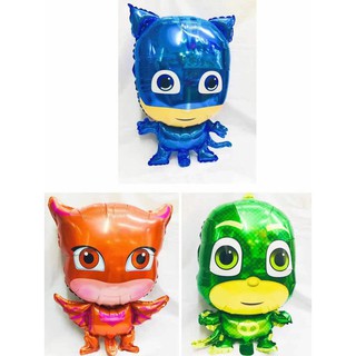 PJ Masks Foil Balloon Owlette Catboy Gekko (30 inches) for PJ Masks Theme Party - Ivypartyneeds