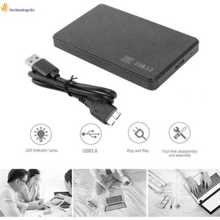 JARE SATA USB 3.0 Hard Drive Disk Case HDD SSD Enclosure External Laptop For Win10 ED JARE