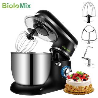 Biolomix Stainless Steel Bowl Stand Mixer 4L 5L Bread Cake Egg Whisk Dough Maker Mixer (1200W/1500W)