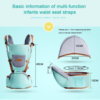 Baby Carrier Infant Toddler Backpack Bag Gear Hipseat Wrap (5)