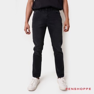 Penshoppe Slim Fit Jeans For Men (Black)