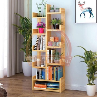 Book shelf Display Shelf Multipurpose Rack Book Cabinet Ladder Stand Rack Floor shelf Make full use (1)