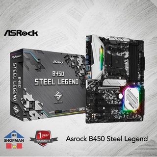 Asrock B450 Steel Legend ATX Motherboard