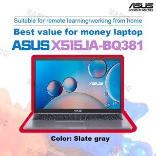ASUS laptop X515JA-BQ381 (Intel® CoreTM i3-100561 15.6inch 4GB 256GB) *WINDOWS NOT INCLUDED*