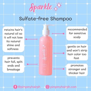 SPARKLE - Sulfate-free Fresh Blossom Shampoo, Conditioner, Mist & Mask