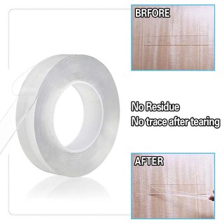 Multifunctional Strongly Sticky Double-Sided Adhesive Nano Tape Traceless Washable Removable Tapes (8)