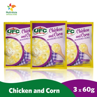 UFC Chicken and Corn 60 g Set of 3