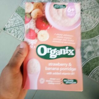 Organix Strawberry and Banana Porridge 200gm