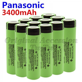 Panasonic 100% New Ncr18650B 3.7V 3400Mah 18650 Lithium Rechargeable Battery Flashlight Batteries