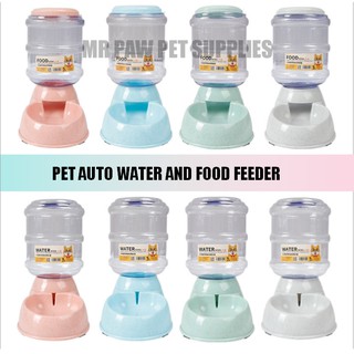3.8L Auto Pet WATER FEEDER Pet Auto Food feeder