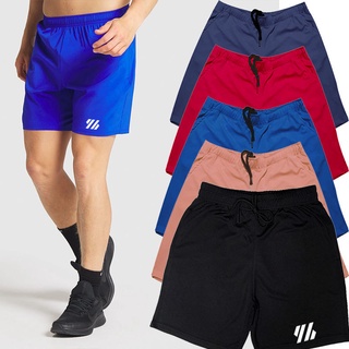 Sports Men's Shorts Quick-Drying Mesh Solid Tide