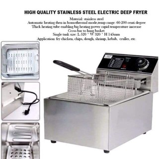 HIGH QUALITY STAINLESS STEEL ELECTRIC DEEP FRYER