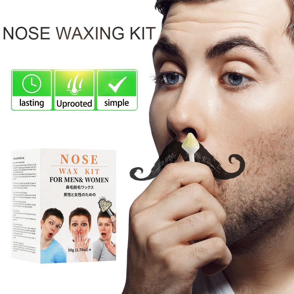 Nose Epilator Wax Kit Nose Hair Removal Nose Hair Wax Beans Hair Removal