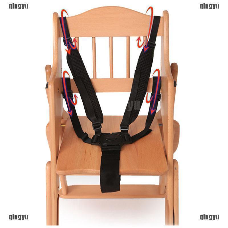 QYPH 5 Point Harness Kids Safe Belt Seat For Stroller High Chair Pram (1)