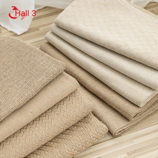 Hessian Cloth Cloth Thickened Coarse Linen Primary Color Shooting Background Cloth Sack Ancient Costume Decoration HandmadediyFabric