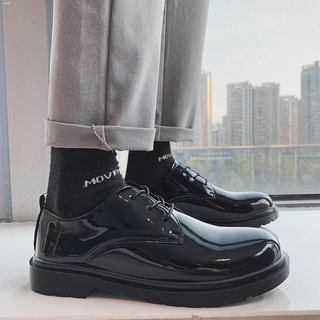 Men Shoes☌✟PANDA Black security guard shoes mens utility shoes Police safety shoes school shoes COD