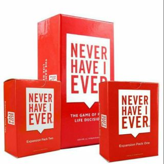 ON Hand Never Have I Ever Drinking Game & Fun games card