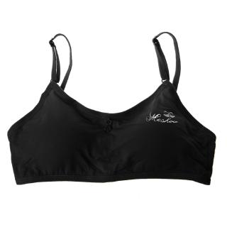 Teen Underwear Cotton Letter Print Bra for Young Girls for Yoga Sports Running (4)