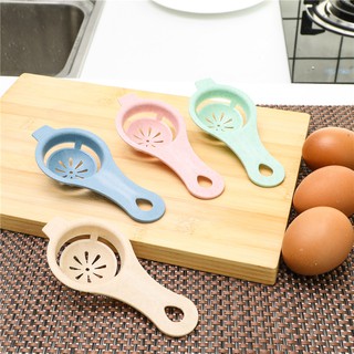 Household White Egg Yolk Separator Tool Easy Cooking White Sieve Plastic Kitchen Gadget Egg Divider