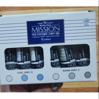 Mission white class decant/takal watercolor