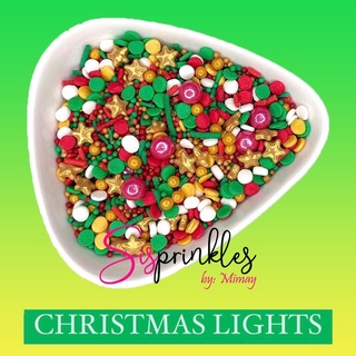 Christmas sprinkles Christmas Lights Edible Candy