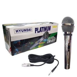 HYUNDAI PLATINUM DM-8000 Microphone 8Meter Hyundai Platinum DM-8000 Professional Dynamic Microphone