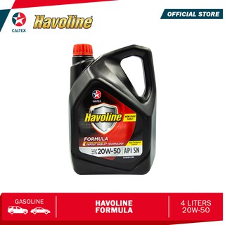 Caltex Havoline Formula SAE 20W50 4 Liters