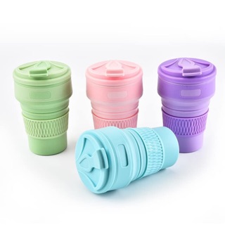 collapsible silicone cups 350ml