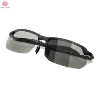 Smart Photochromic Polarized Sunglasses UV Protection Anti Glares Fashion for Driving Fishing