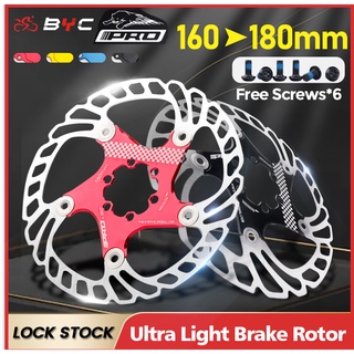 [In Stock] Mountain bike Bicycle Bolt cooling Float Disc 140mm 160mm 180mm 203mm Brake Rotor Cycling Bicycle Rotors
